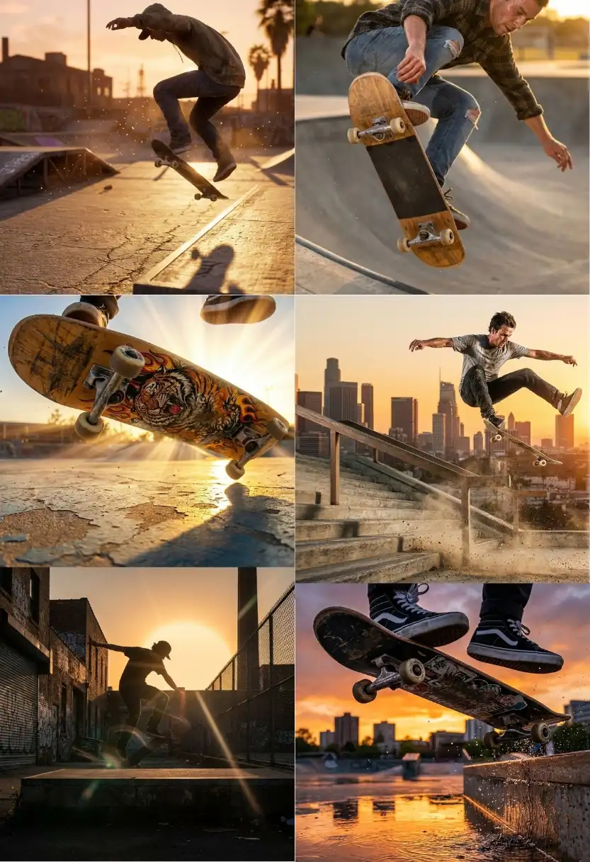 Epic Skateboard Flip | portraymedia