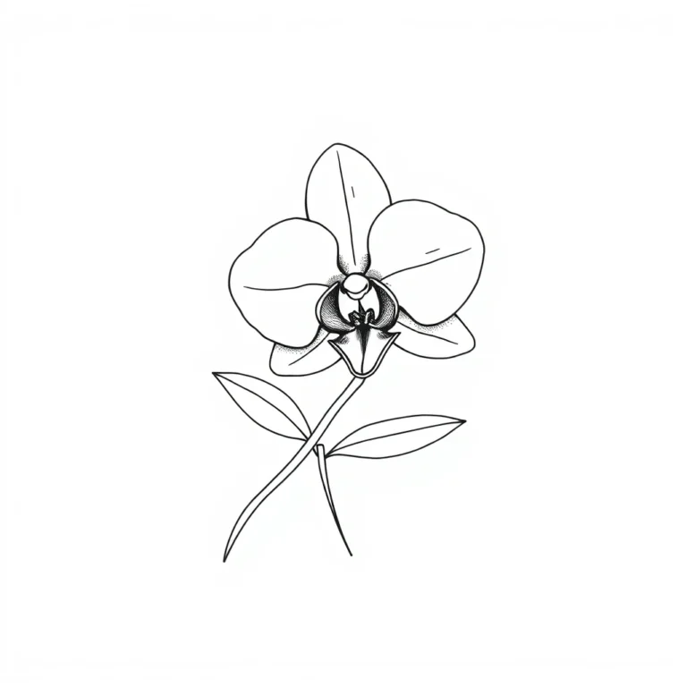 Flower drawing ai prompt