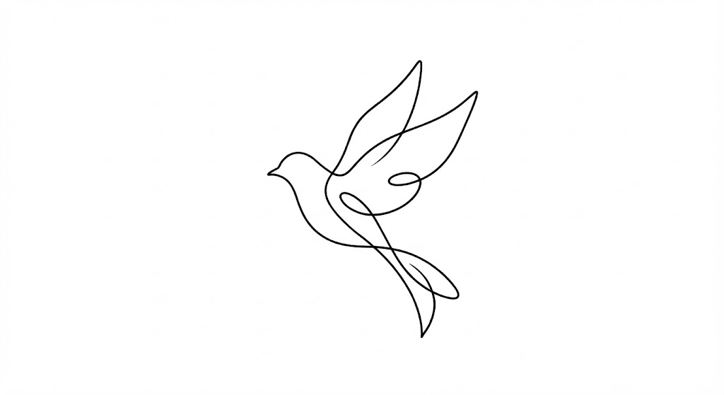 Minimalist Line Art Drawing | portraymedia