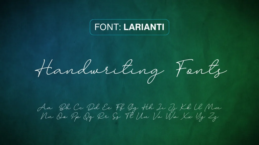 Fonts That Look Like Handwriting | portraymedia
