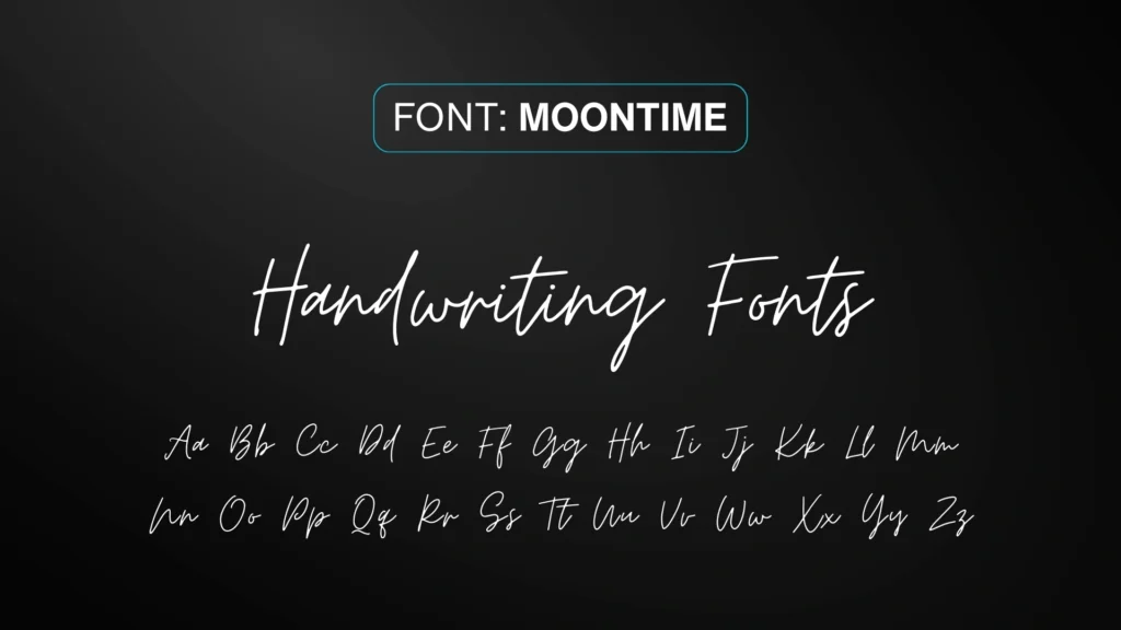 Handwritten-style fonts | portraymedia