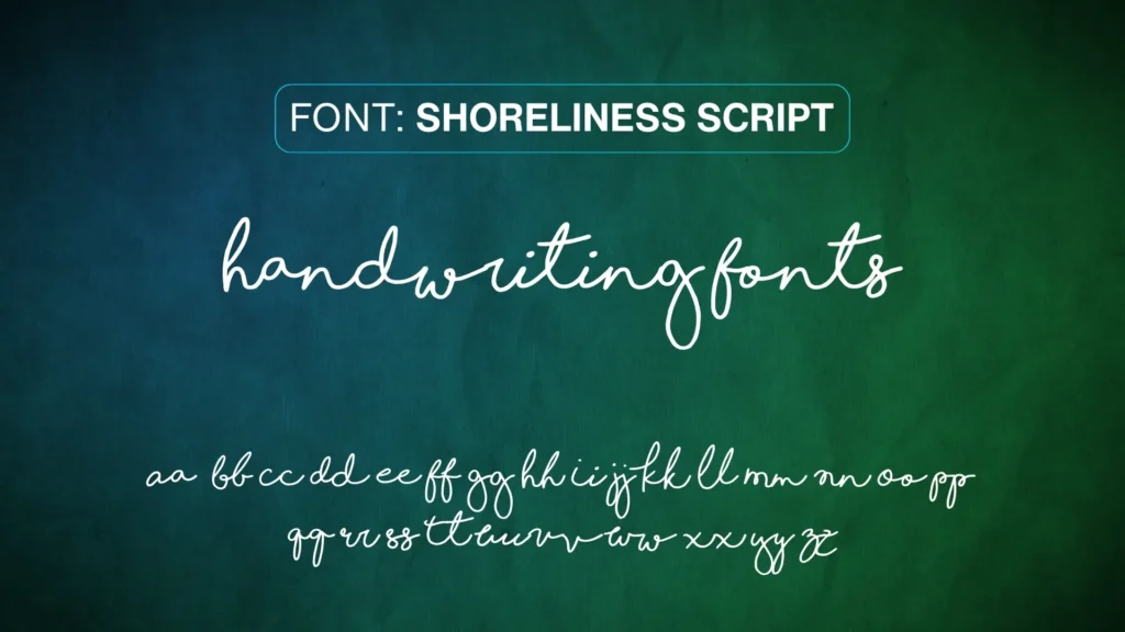 Fonts That Look Like Handwriting | portraymedia