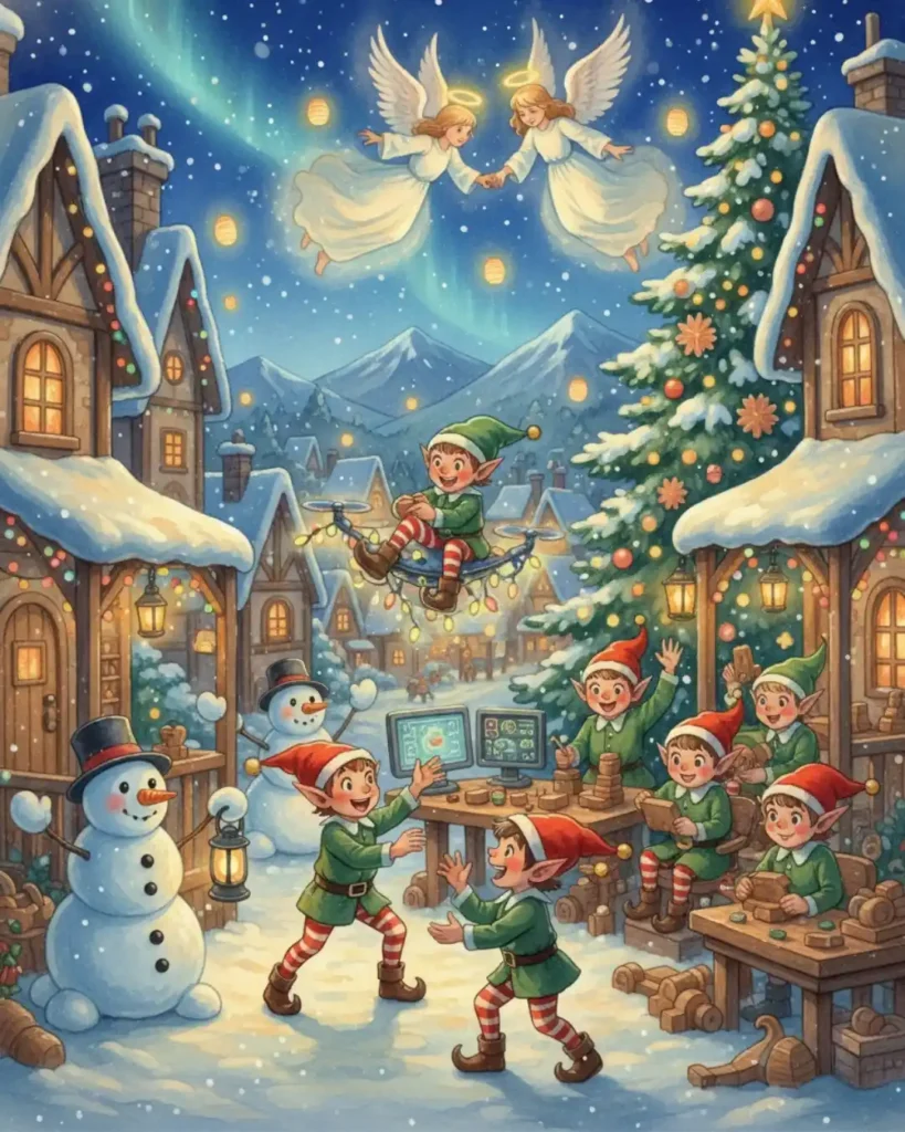 Christmas Cartoon Characters | portraymedia