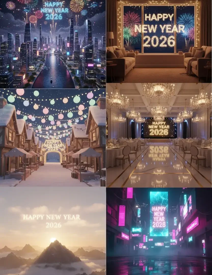 Happy New Year 2026 | portraymedia