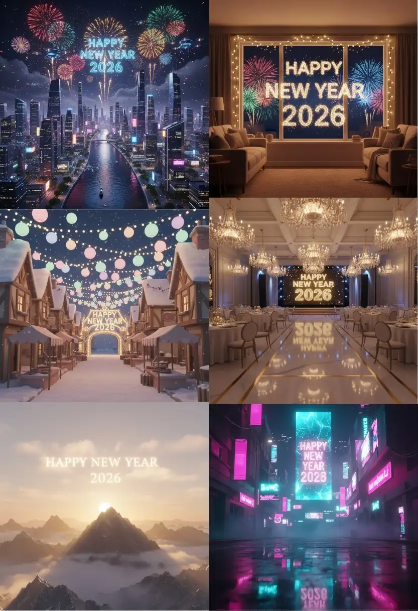 Happy New Year 2026 | portraymedia