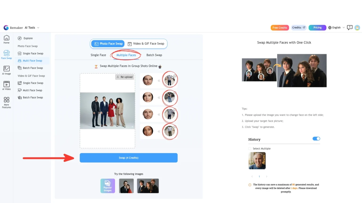 Facial transformation | portraymedia