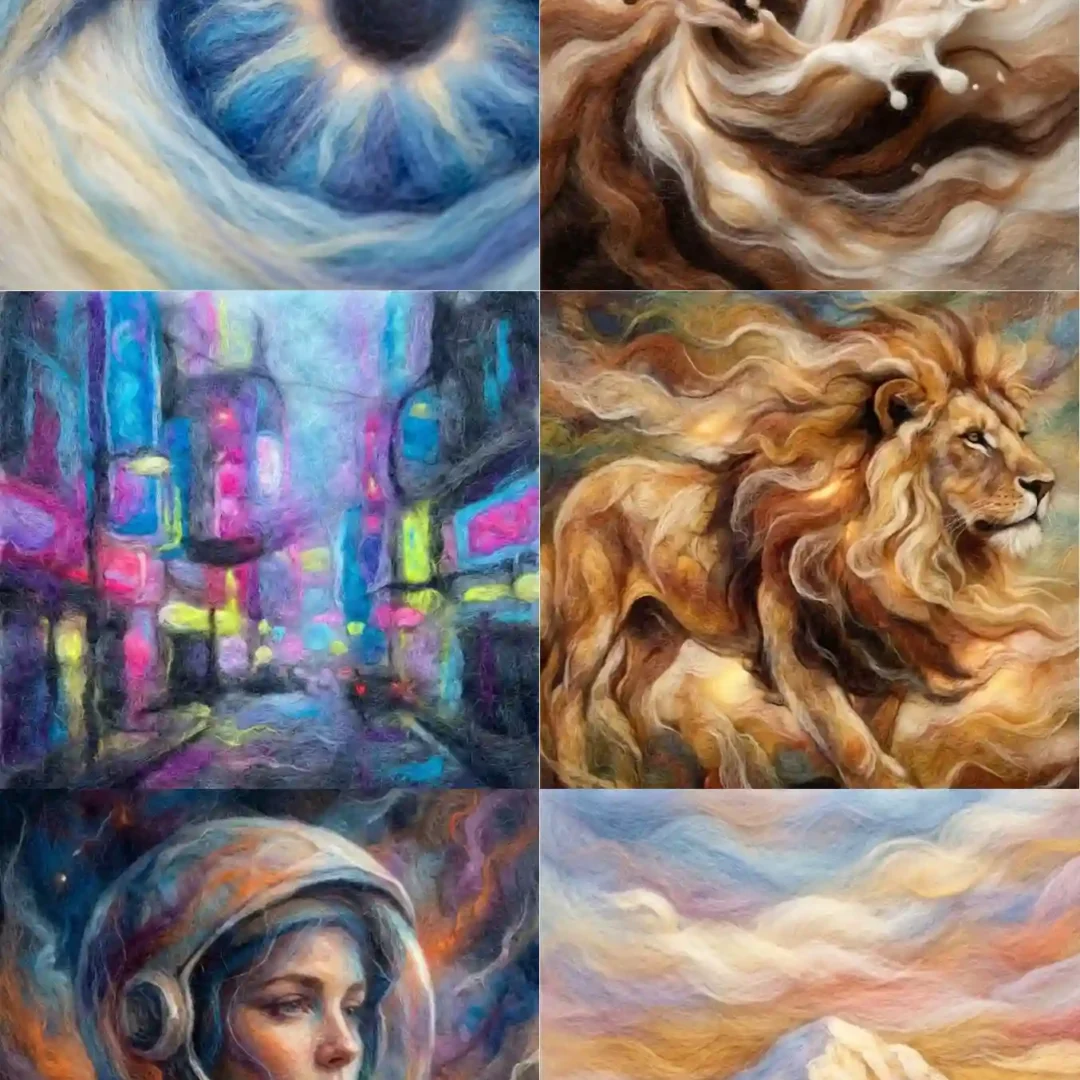 Needle Felt Art | portaymedia