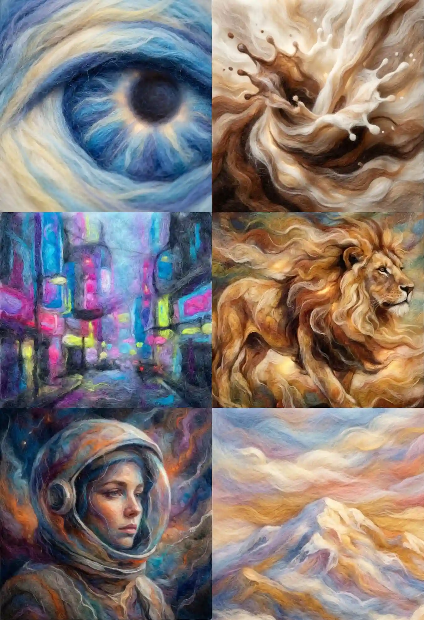 Needle Felt Art | portaymedia