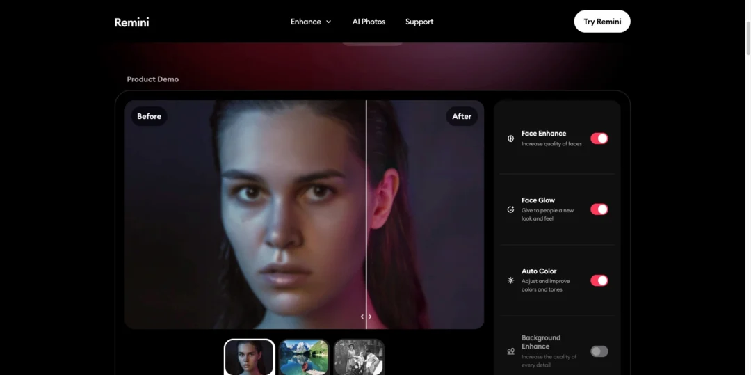 Remini | portraymedia