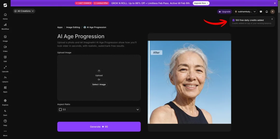 Age Progression AI | portraymedia