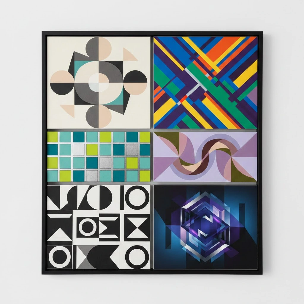 Geometric Abstract Art | portraymedia