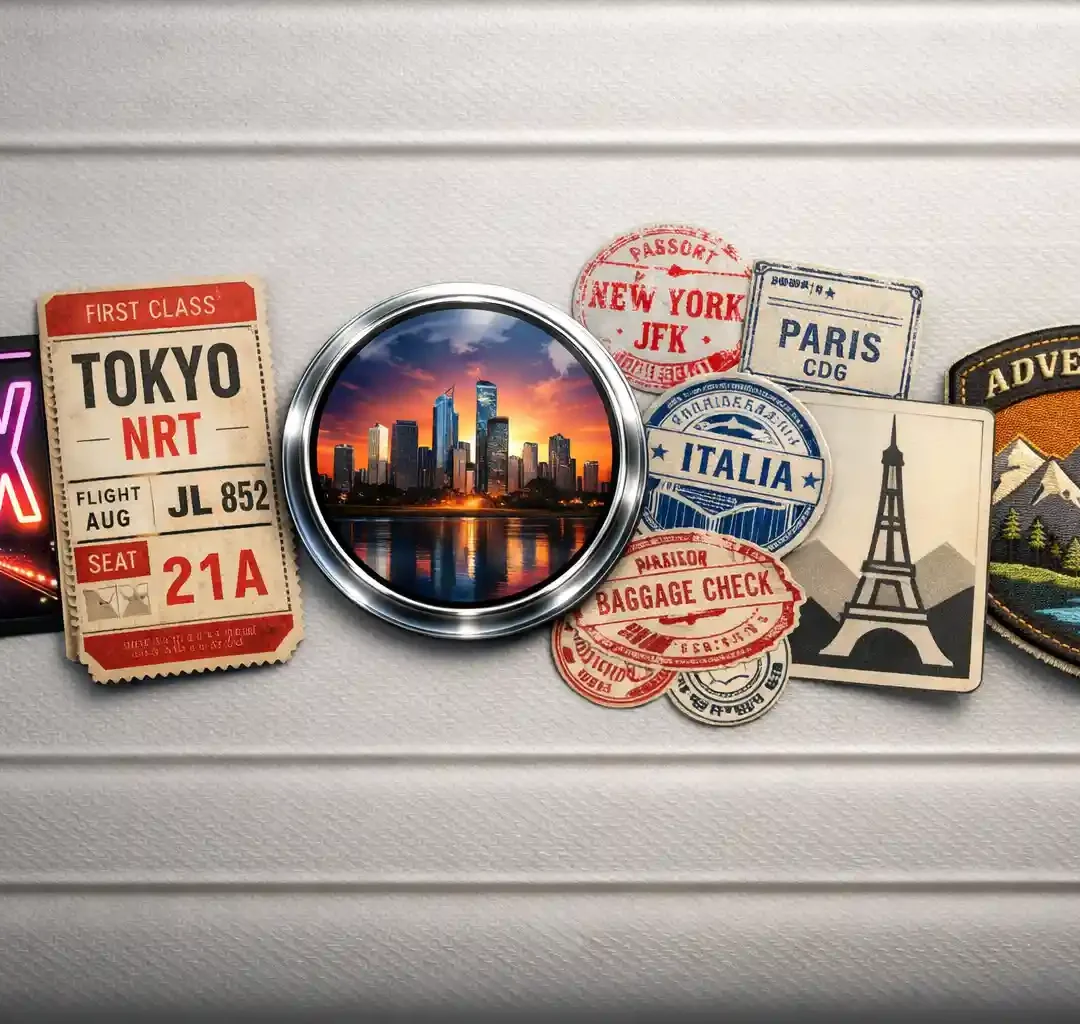 Travel Stickers | portraymedia