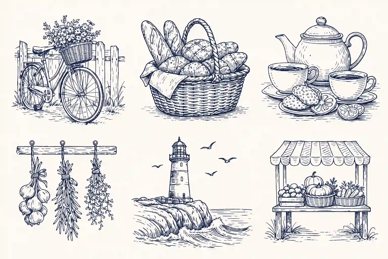 Mono Line Illustration | portraymedia