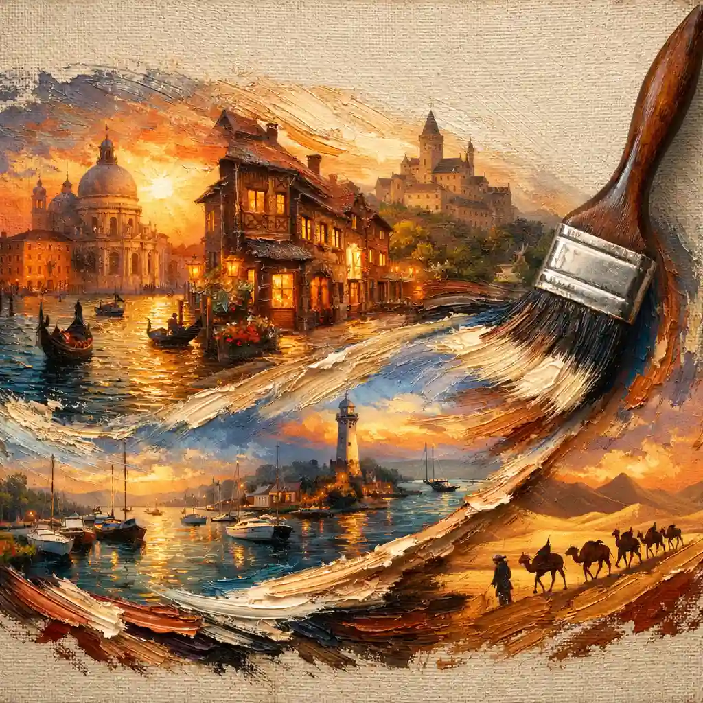 Oil Painting Landscape | localdrive