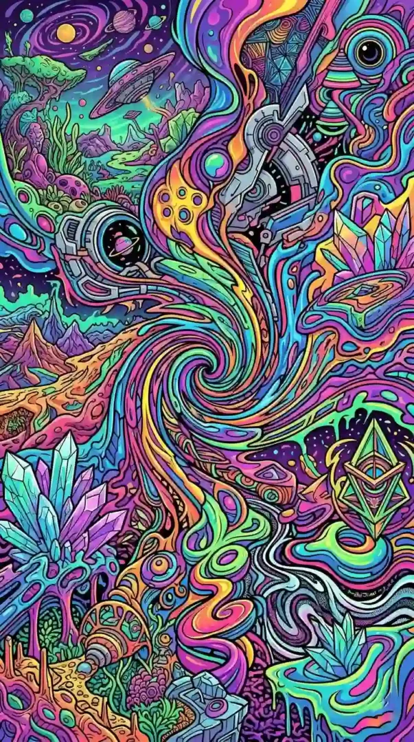 Psychedelic Wall Art | portraymedia.com