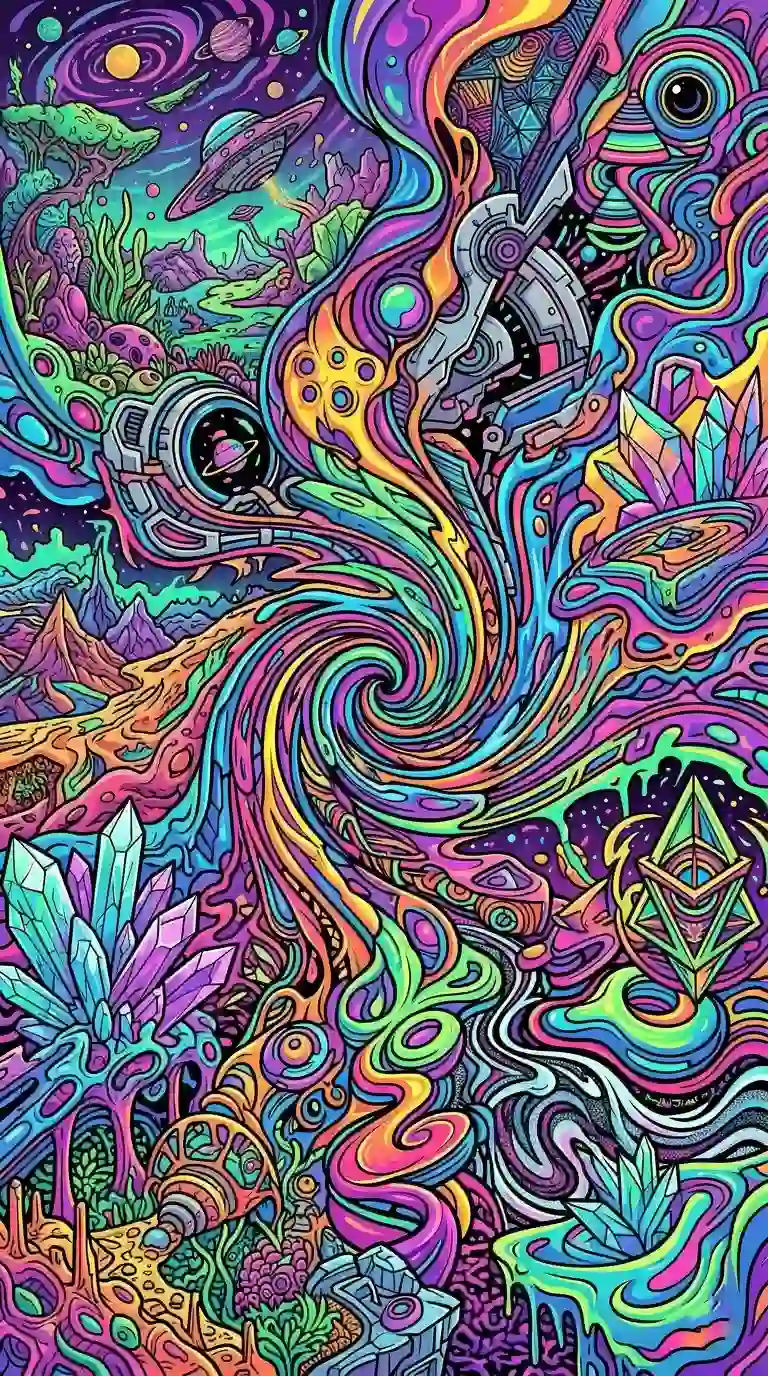 Psychedelic Wall Art | portraymedia.com