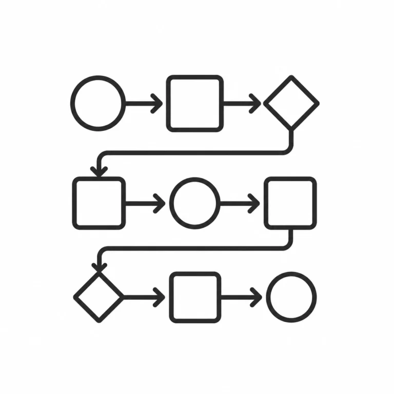 Process Workflow Icon