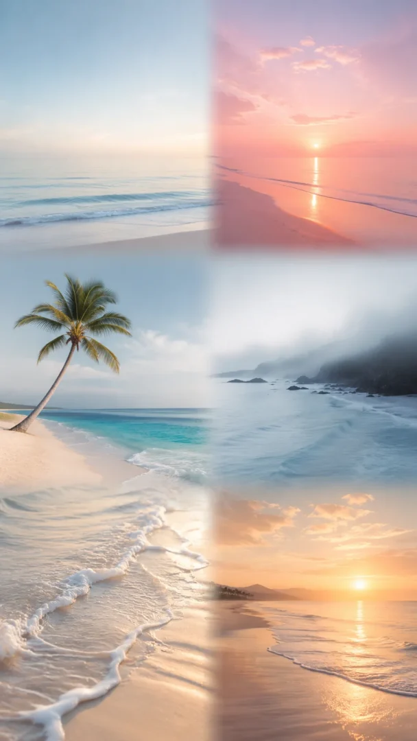 Beach Minimalism Phone Wallpapers | portraymedia