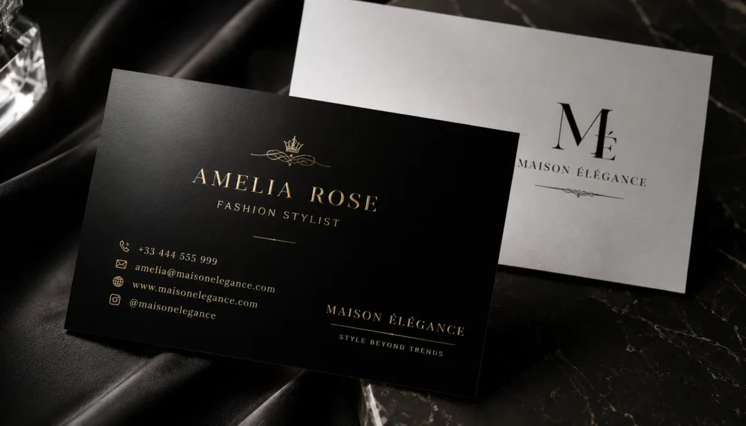 Business Cards AI Prompts | portraymedia
