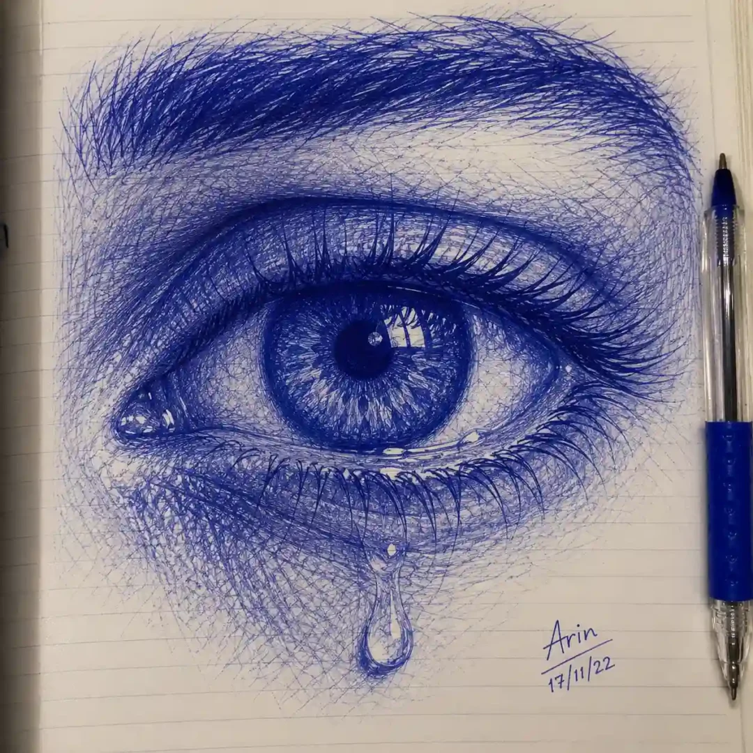 Blue Pen Art | portraymedia