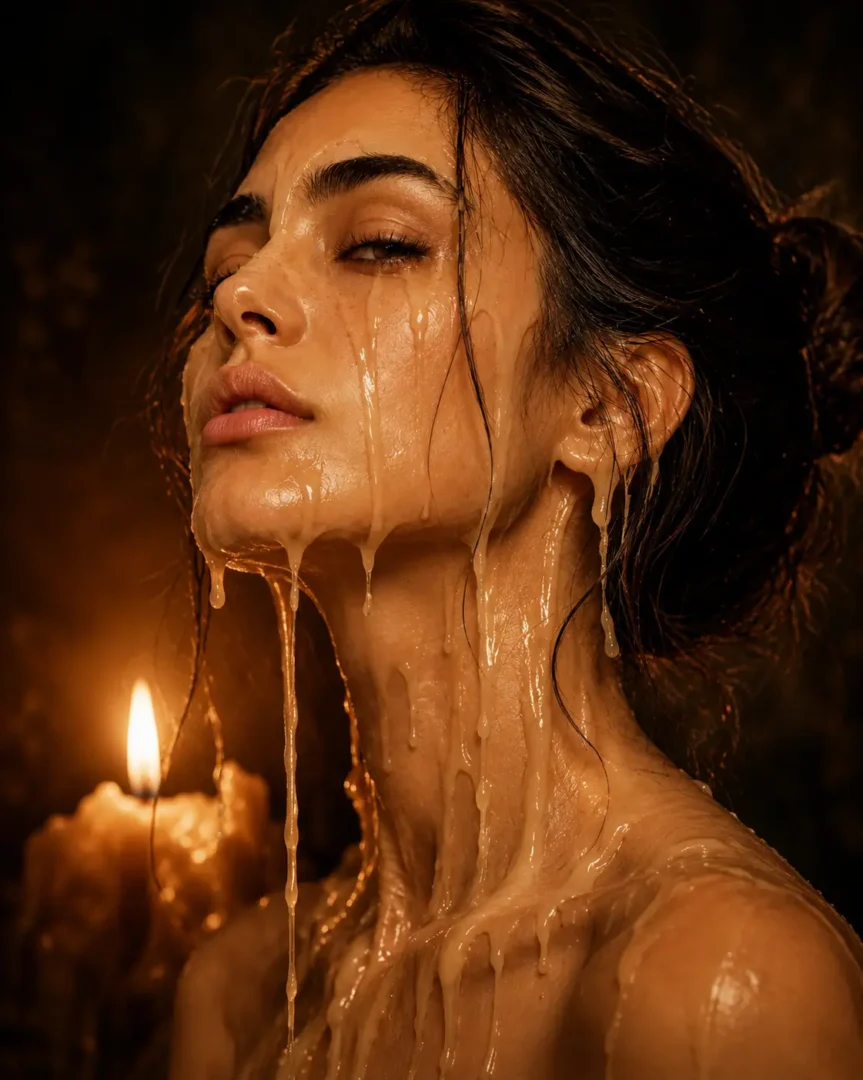AI Melting Portrait | portraymedia
