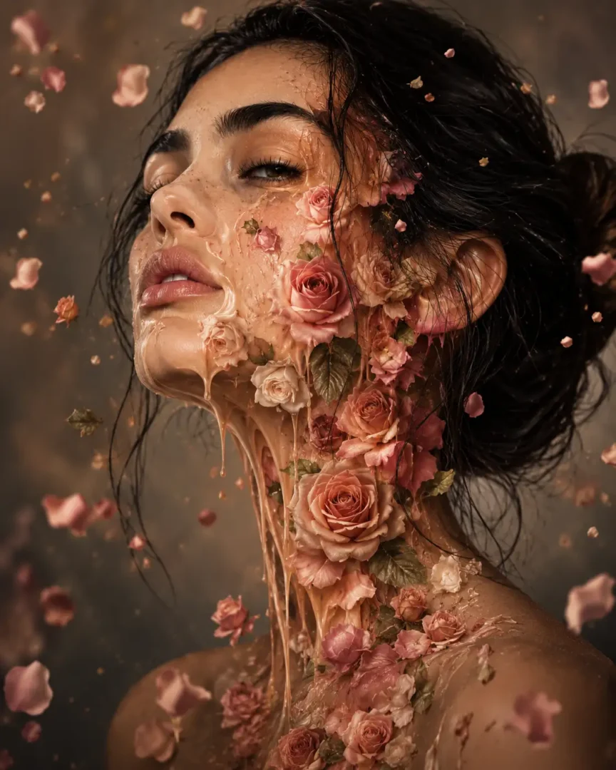 AI Melting Portrait | portraymedia
