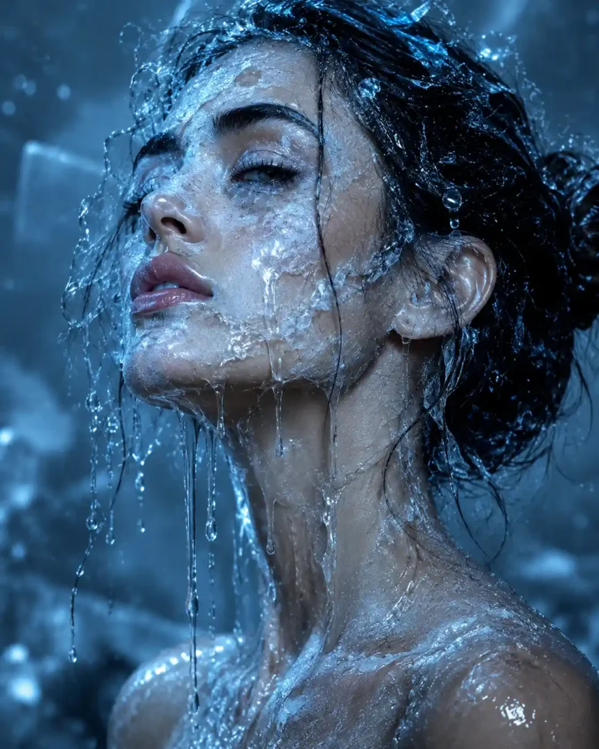 AI Melting Portrait | portraymedia