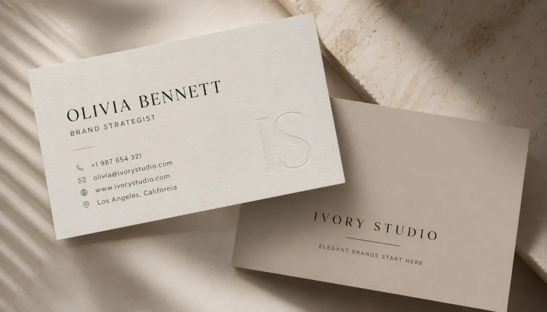 Business Cards AI Prompts | portraymedia