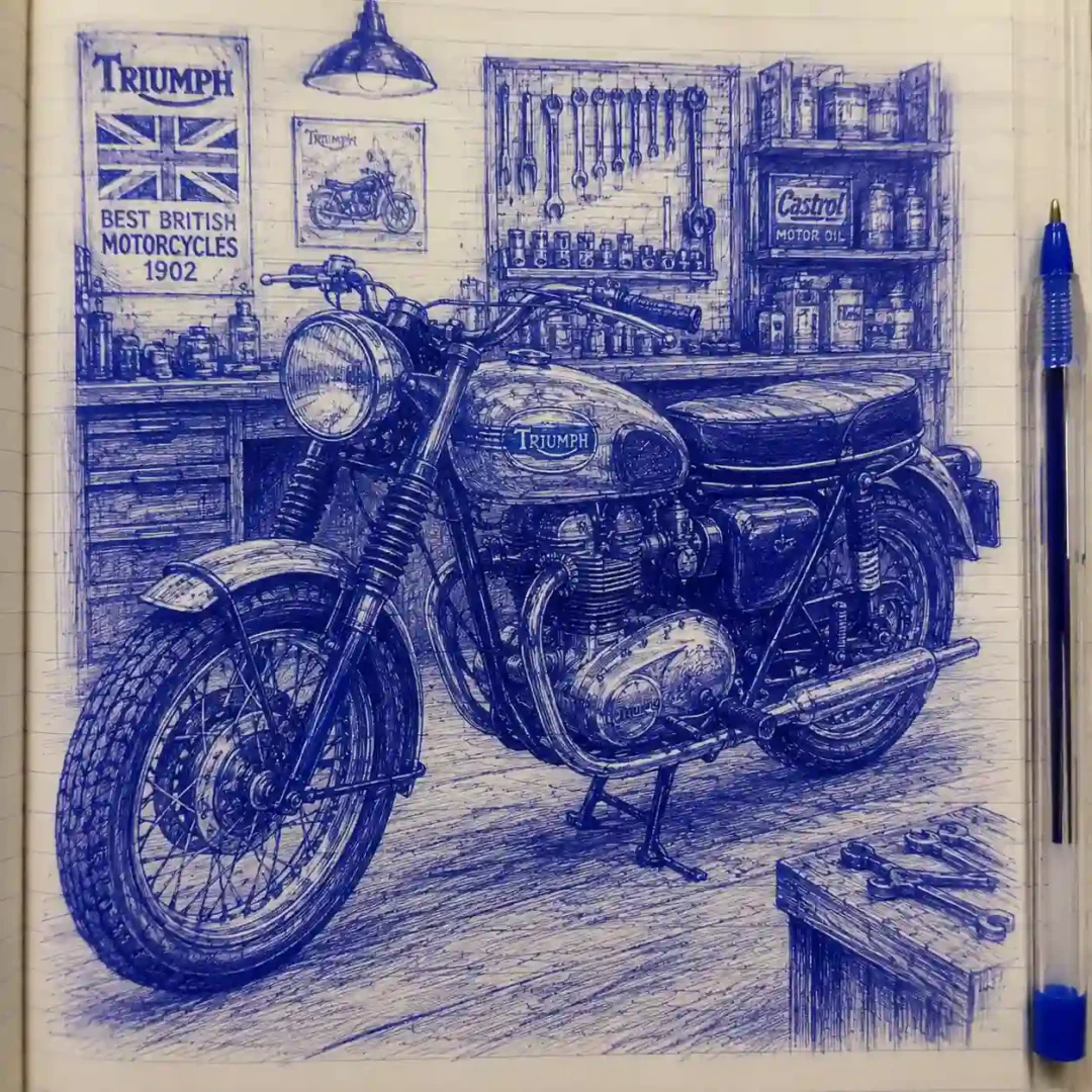 Blue Pen Art | portraymedia